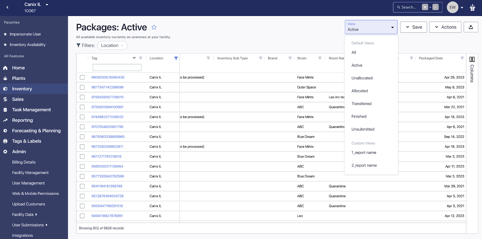 Inventory Availability